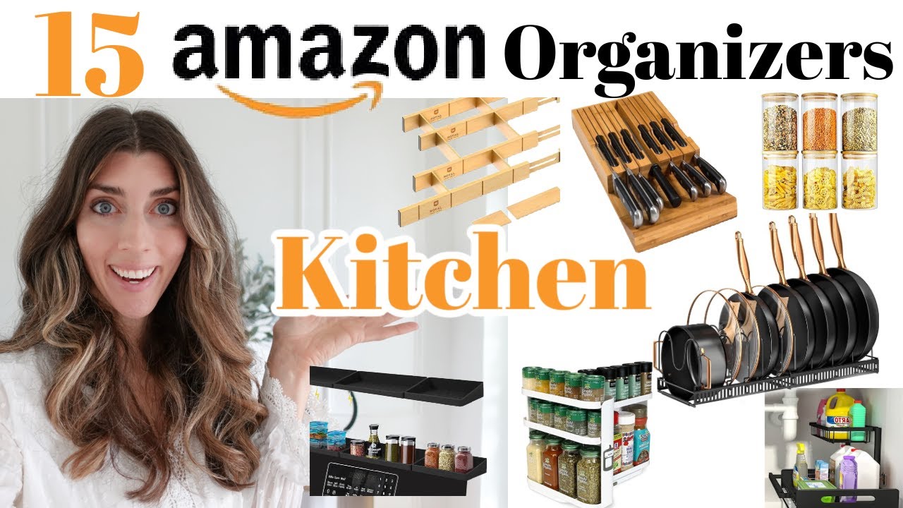 15 кухонных органайзеров Amazon, которые вам понадобятся в 2024 году / Идеи и основы организации ...