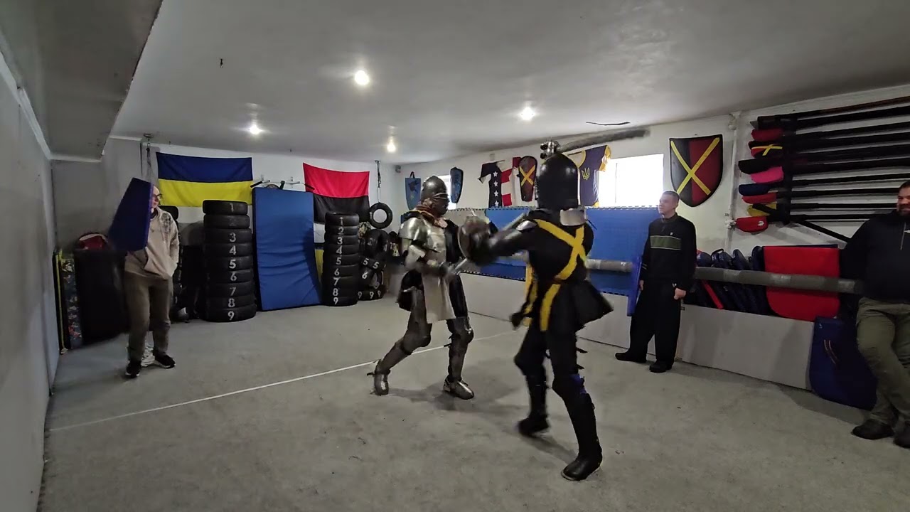 Відкрите тренування в обладунках 01.02.26. Баклер-меч. Відео 12