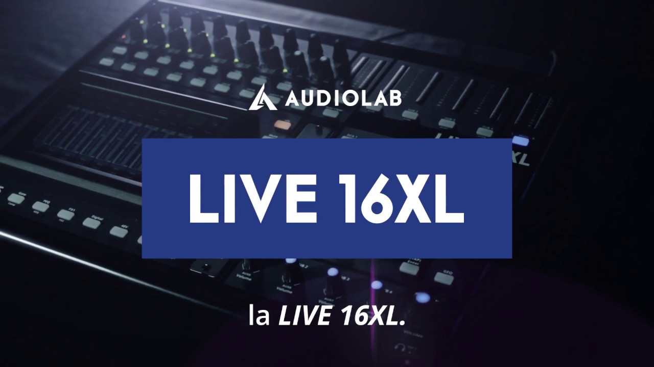 Consola digital Live 16XL de Audiolab