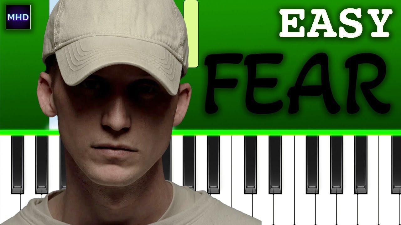 NF - FEAR - Piano Tutorial