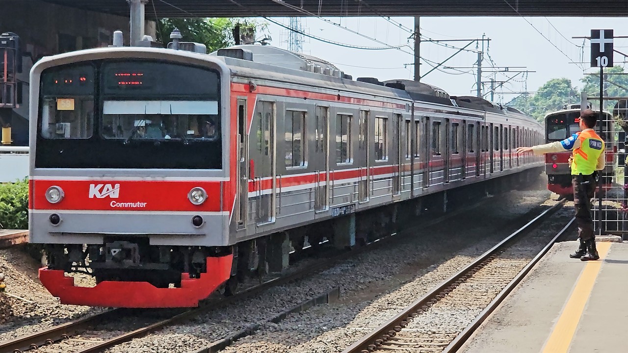 [4K] Stasiun Rawa Buntu: Kompilasi Kereta JR 205, Tokyo Metro 6000 VVVF | KRL Commuter Line (3/3)
