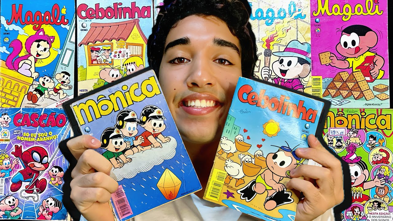 Atualização da minha coleção de gibis 2024