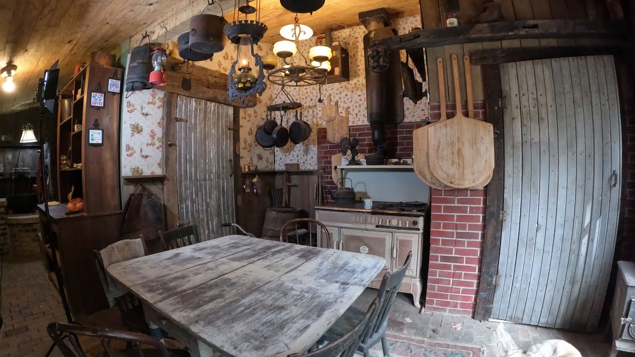 Walk through my 1930-40s style summer kitchen