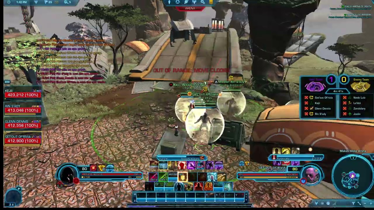 Swotr 7.8 PvP - Arsenal Mercenary - 4v4 Makeb Mesa