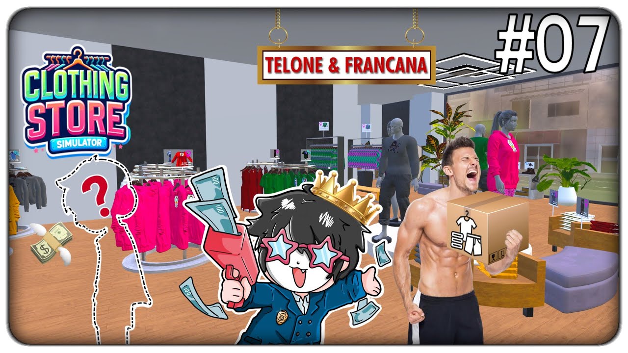 HO SBATTUTTO FUORI I CLIENTI PRIMA DELLA CHIUSURA PER ERRORE | Clothing Store Simulator - ep.07