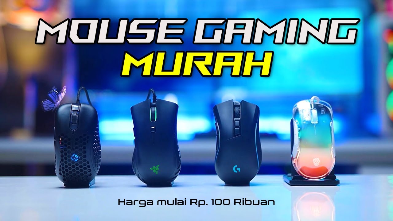 5 Rekomendasi MOUSE GAMING Murah TERBAIK 2026