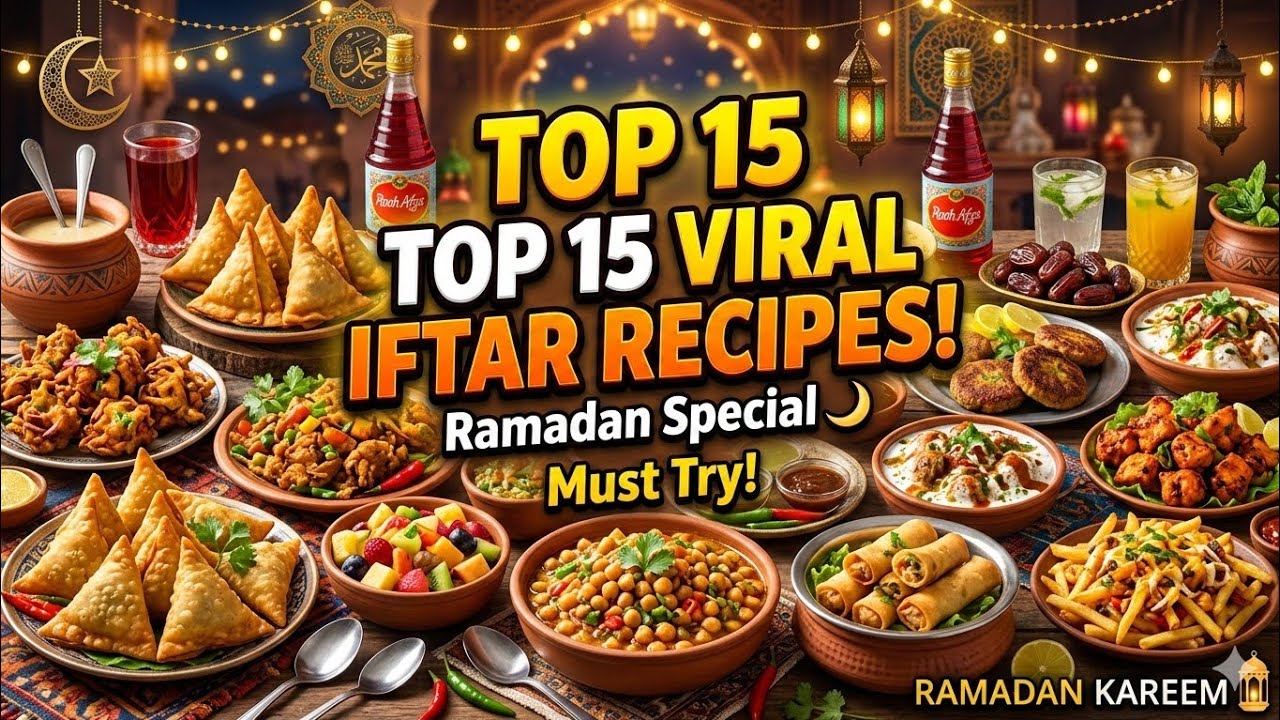 ​You Won't Believe How Amazing These 15 VIRAL Iftar Recipes Are!