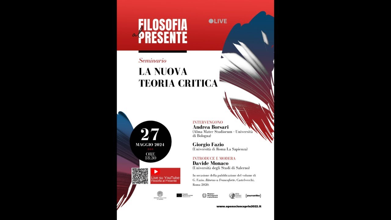 Seminario: La nuova teoria critica