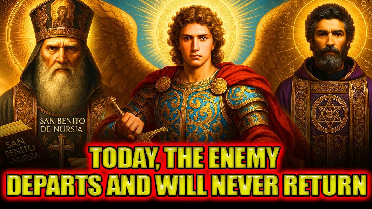 ST BENEDICT, ST MICHAEL, AND ST CYPRIAN: THE MOST POWERFUL PRAYER TO BREAK SPELLS AND DEFEAT ENEMIES