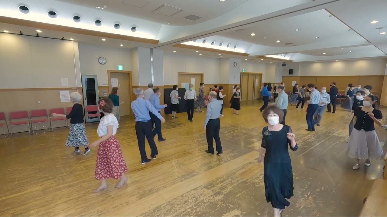 【ROUND DANCE】2023-11-7ラウンドダンス講習会(Esta Runba/Chaka cha/The Last Waltz/I Wanta Quickstep)