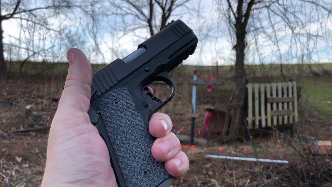 Rock Island Armory Tac Ultra CS 9mm 1st Rounds and Parts Plan