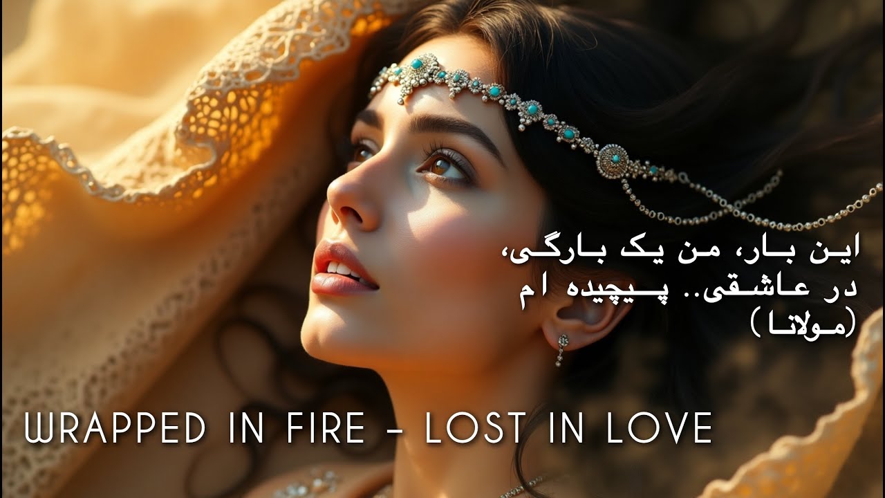 این بار، من یک‌بارگی در عاشقی پیچیده‌ام (مولانا) | Engulfed in Love Once and For All (Rumi)