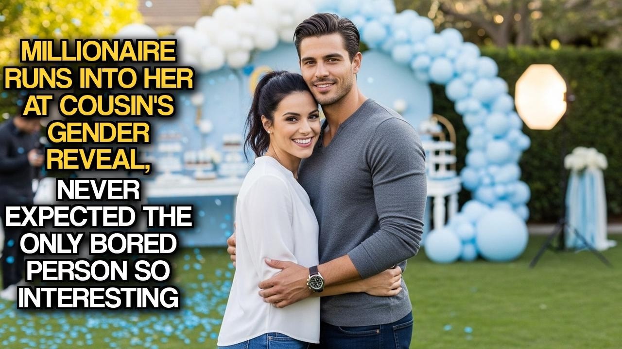 Millionaire Runs Into Her At Cousin's Gender Reveal, Never Expected Only Bored Person So Interesting