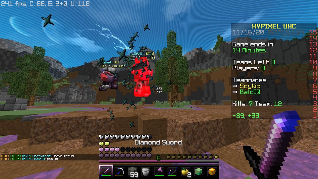 modular rush !!!111 (hypixel uhc)