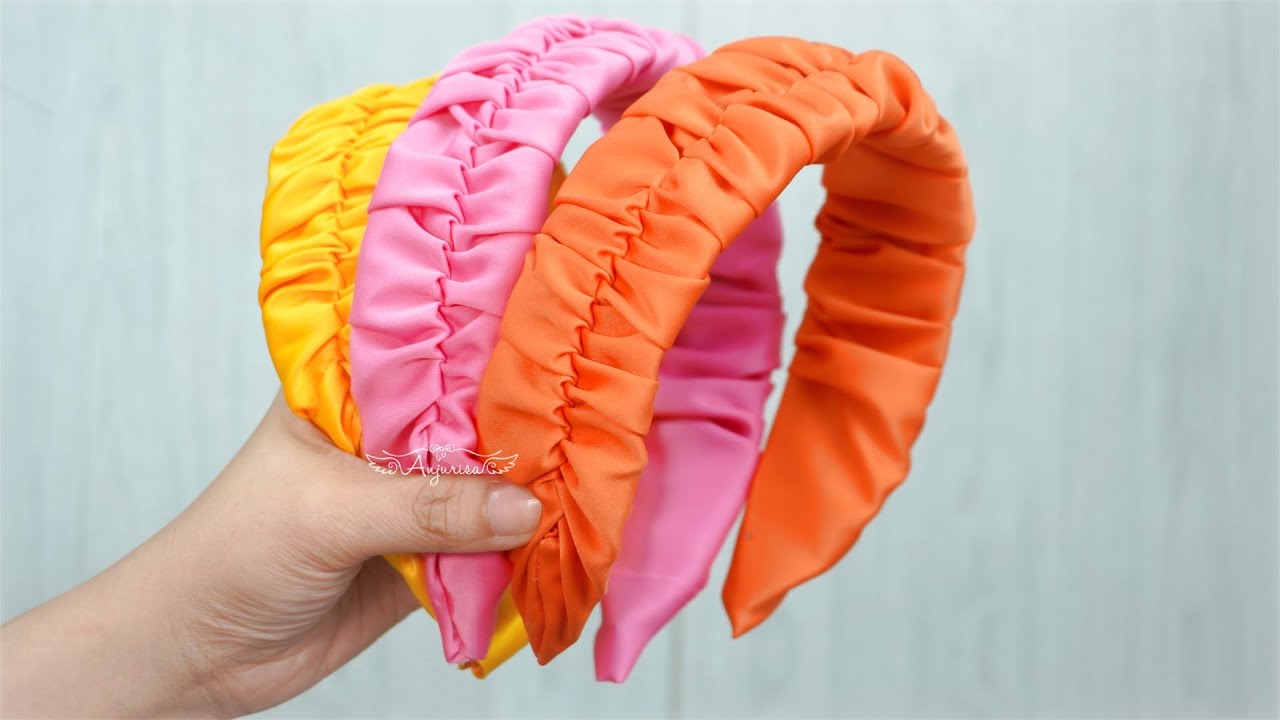 PRETTY DESIGN for Your Collection! 😍 How to Make RUFFLE Headband - Cut and Sew Your Ruffle Hairband