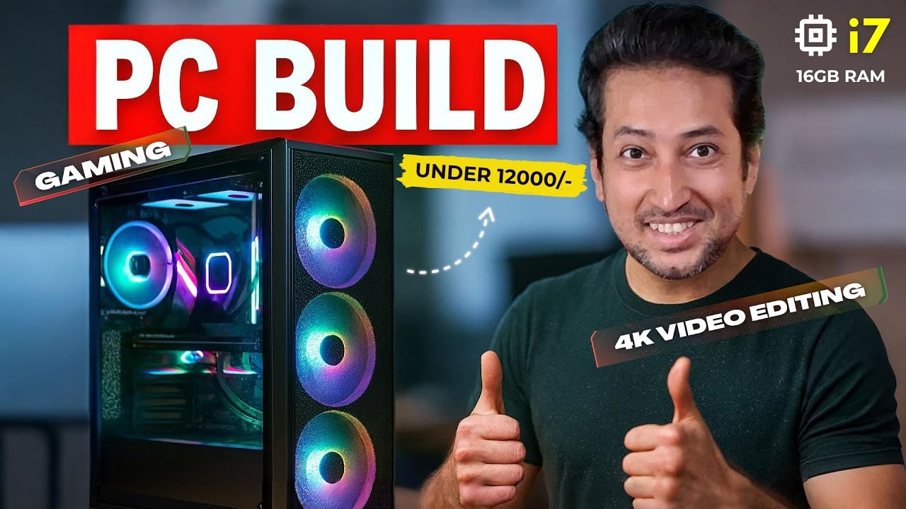 How to make GAMING PC under 12000 🔥 Cheapest GAMING PC BUILD Under 15000 India 🔥 UNDER 15k PC Build
