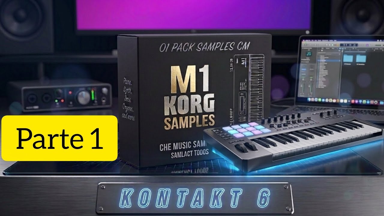 01 M1 KORG SAMPLES CM Kontakt 6