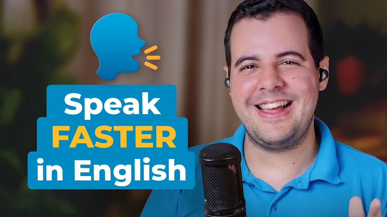 3 Exercises to Speak English FASTER (Like a Native) — Podcast for Learners