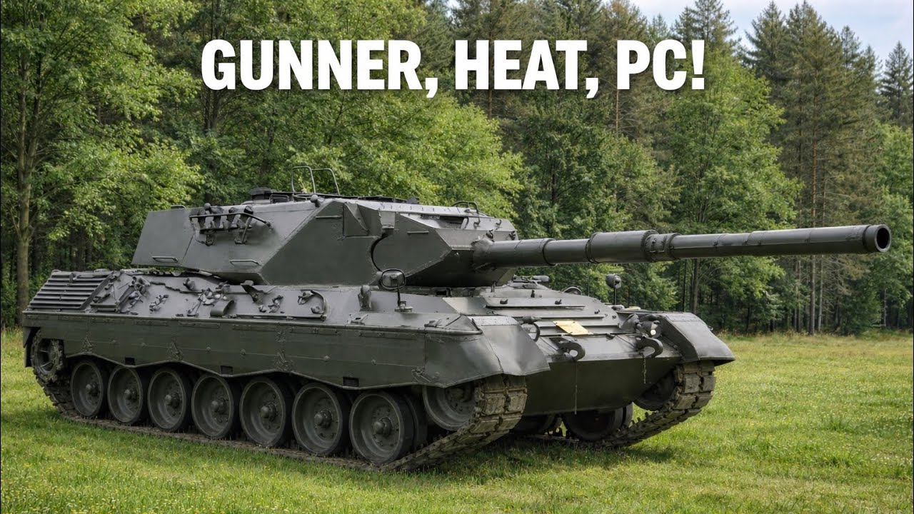 🇩🇪 WÜRZBURG 1985 | LEOPARD 1 A1A3 | SCOUT HUNTER | GUNNER HEAT PC