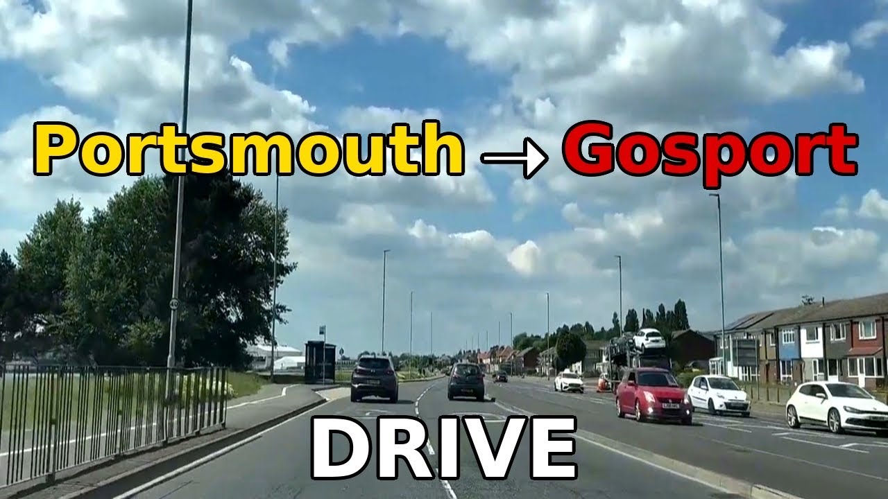 Scenic Drive,Portsmouth Retail Park,North Harbour to Gosport (The Range) via Portchester and Fareham