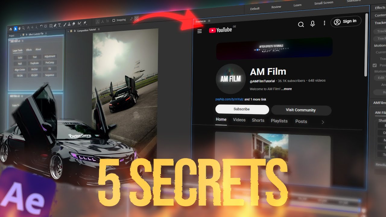 5 фактов об After Effects, которые вы не знали 🤯✨