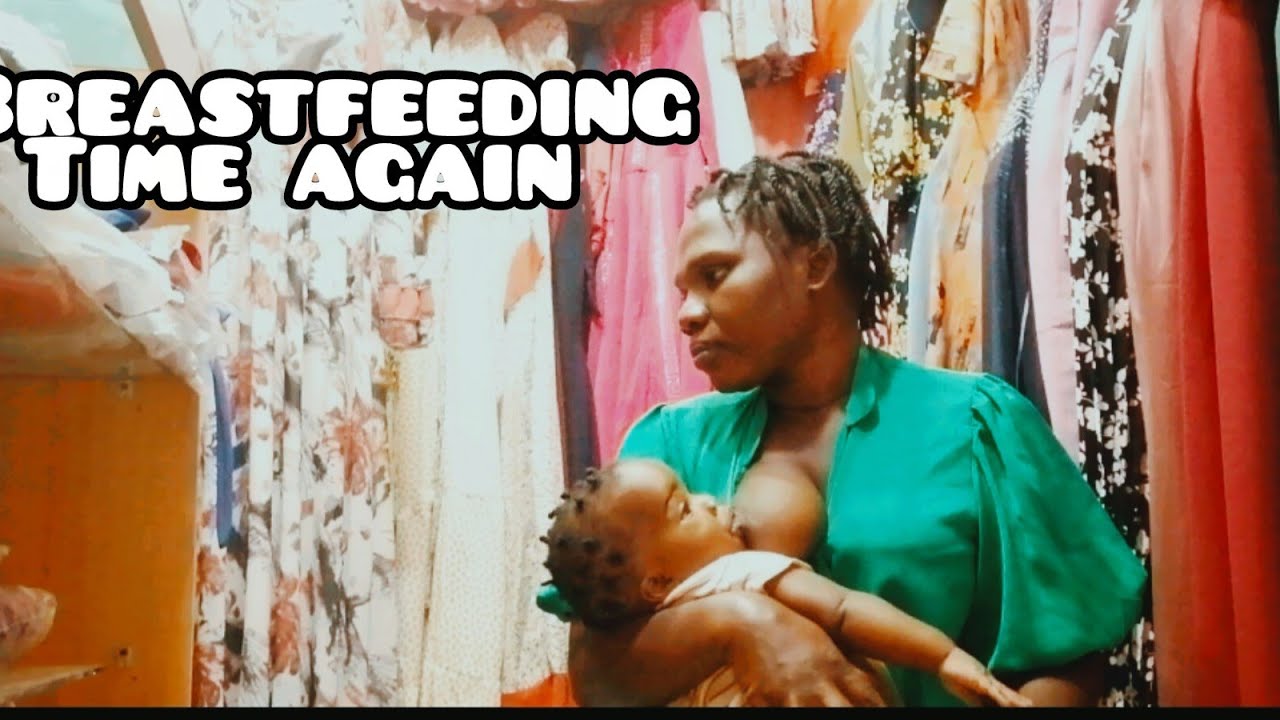 Breastfeeding at the shop/breastfeeding #breastfeedingvlogs #fyp 