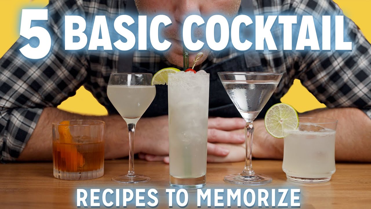 5 simple cocktails you should memorize