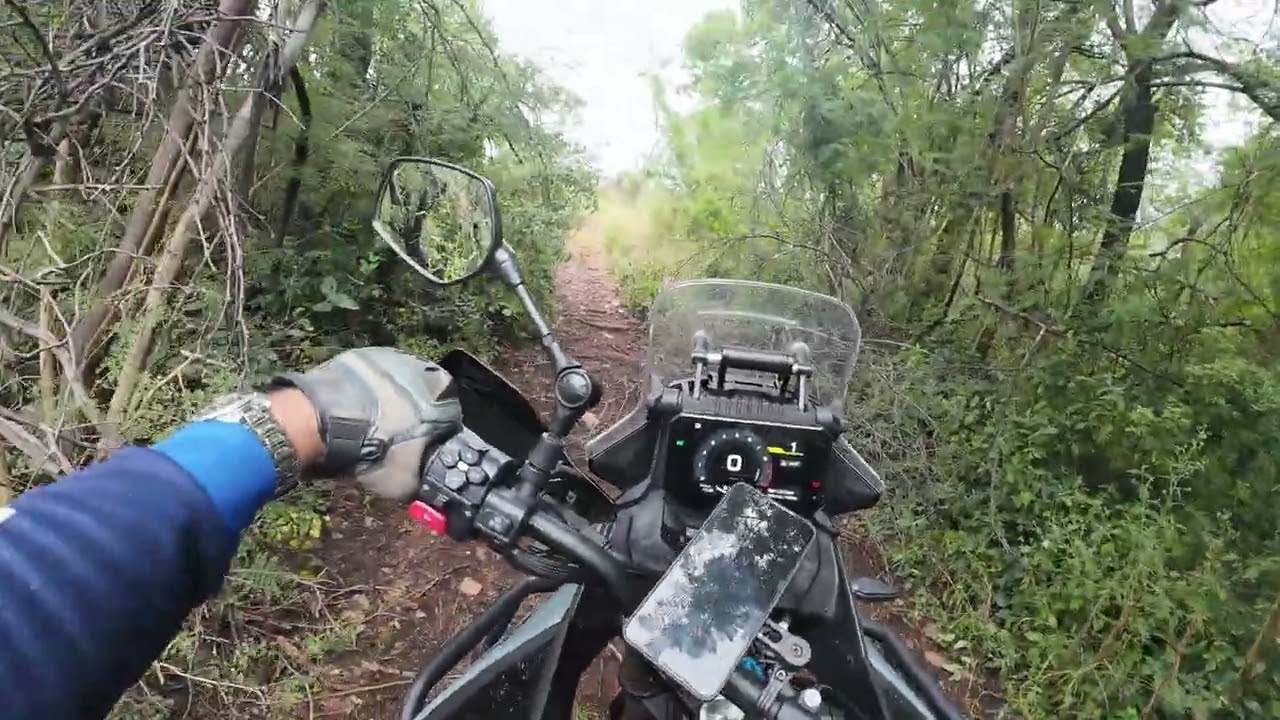Breedtsnek abandoned house track CF-MOTO MT 450