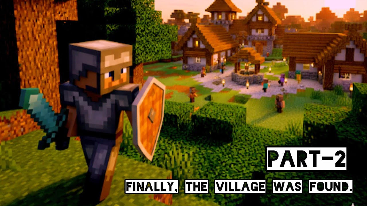 FINALLY Found the Village 😱🏡 | Minecraft Survival | Part- 2