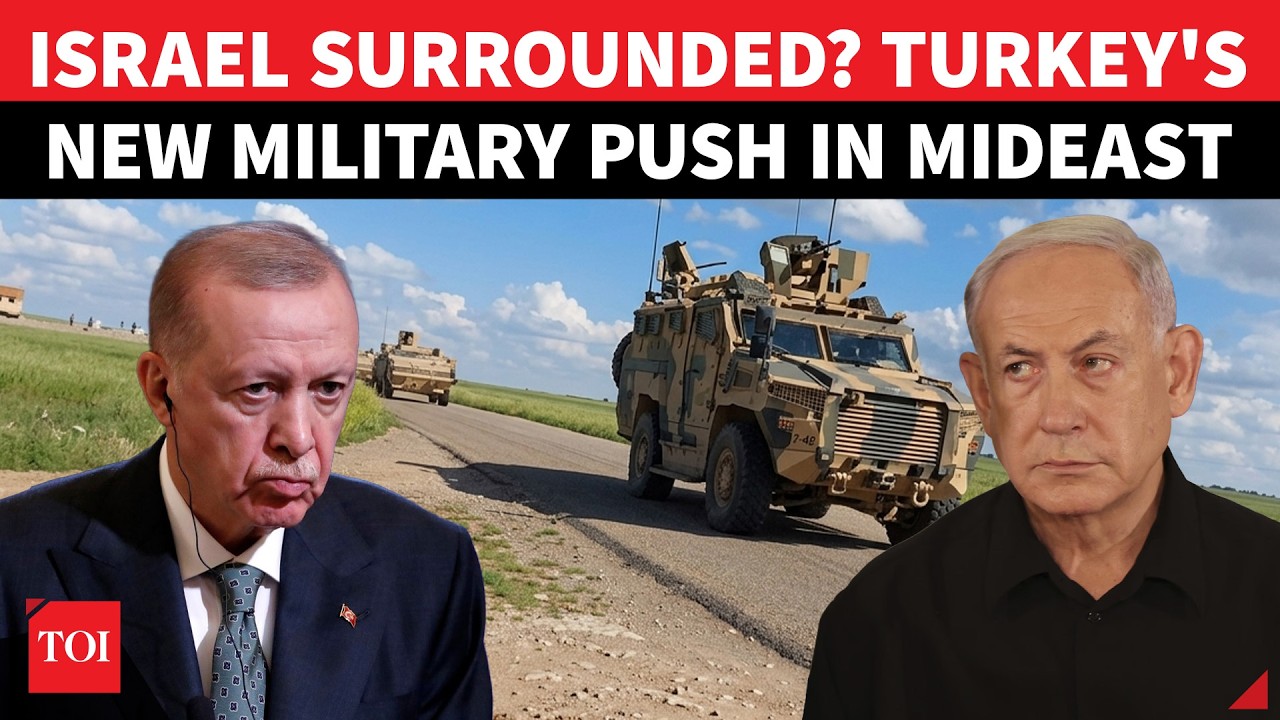 Turkish Military Surrounds Israel? Erdogan's Big Military Move In Middle East After ICBM Launch