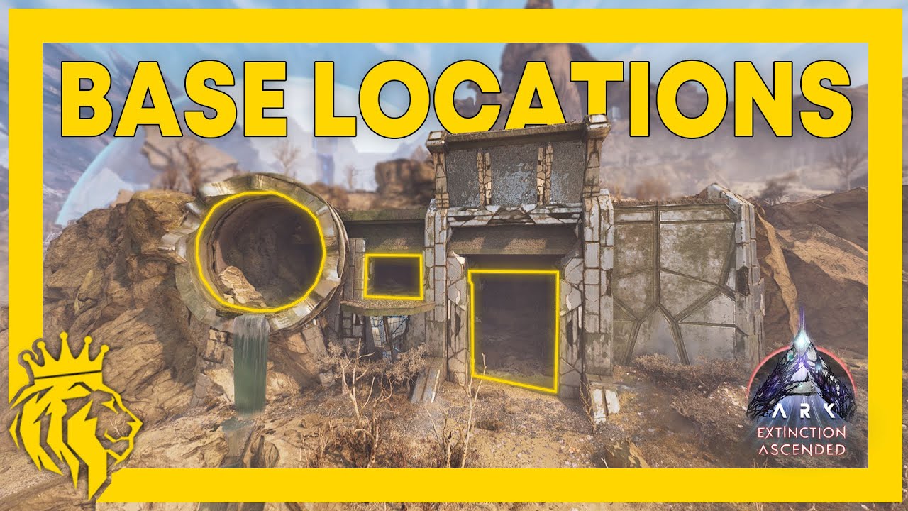 TOP 25 PVE Base Locations on EXTINCTION! | ARK: Survival Ascended
