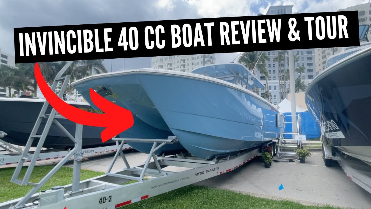 Invincible 40 Catamaran Review & Boat Tour