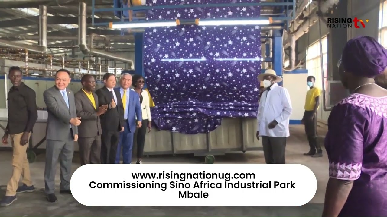 Commissioning Factories at Sino Uganda Industrial Park Mbale Tour=