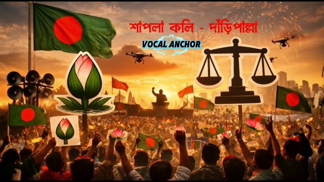 শাপলা কলি – দাঁড়িপাল্লা | বাংলাদেশ নির্বাচন ২০২৬ জোটের অফিসিয়াল ইলেকশন ক্যাম্পেইন গান