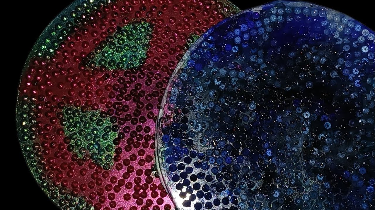 Подставка под кружку «Алмазная точка» в двух направлениях