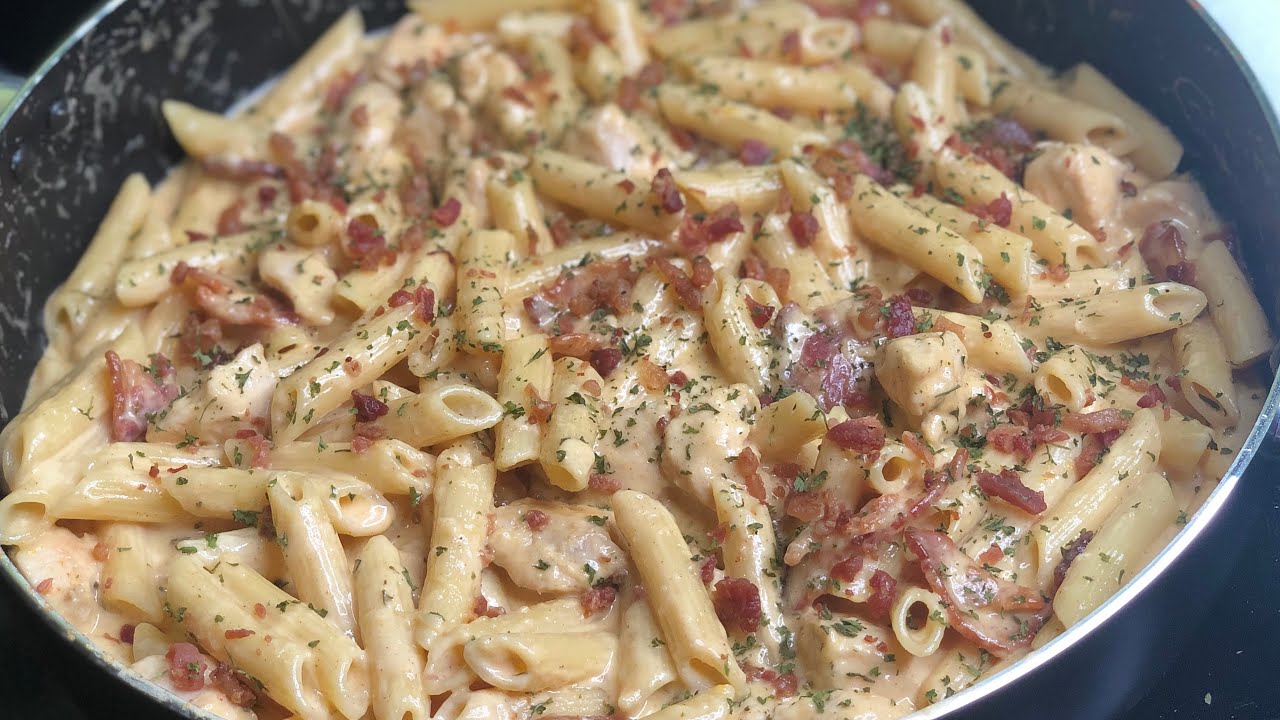 Chicken Bacon Ranch Pasta