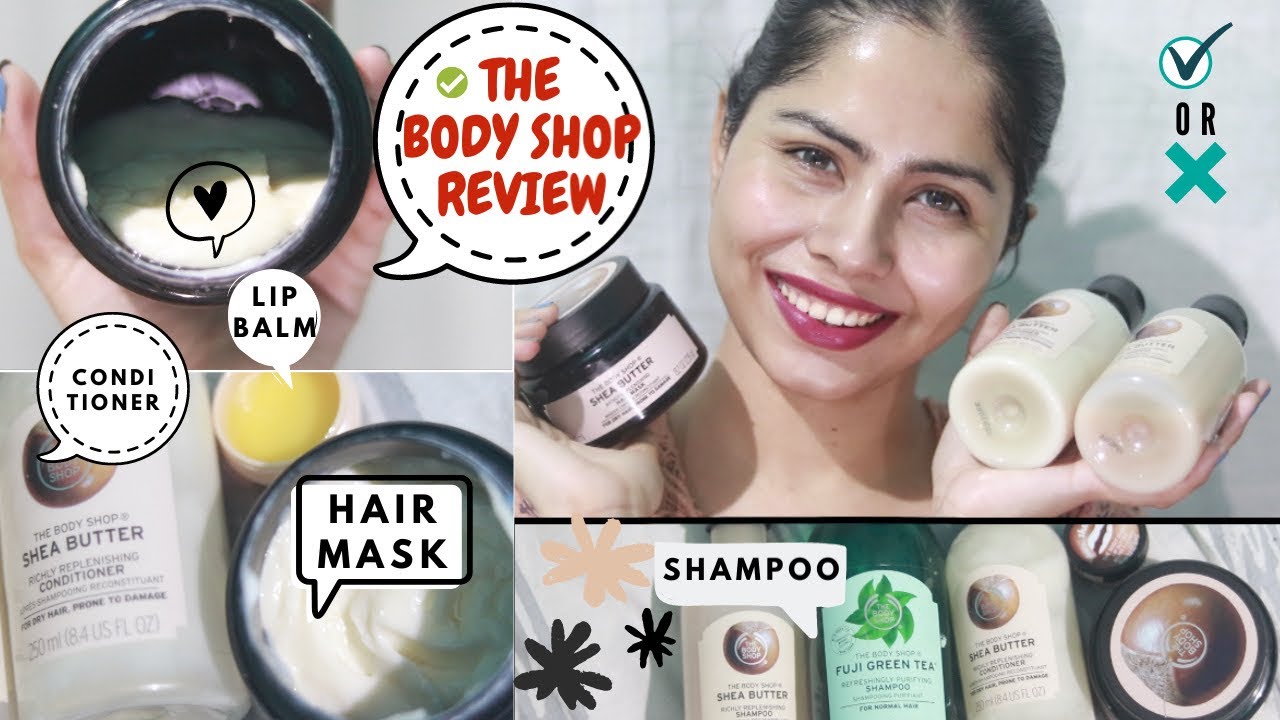 ✅❌THE BODY SHOP PRODUCTS REVIEW | I Tried The Body Shop Shea Butter Shampoo, Conditioner & Hair mask