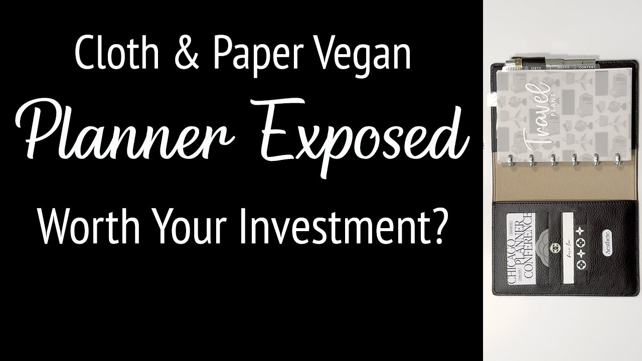 Cloth & Paper New Vegan Planner Exposed: Is It Worth Your Investment?