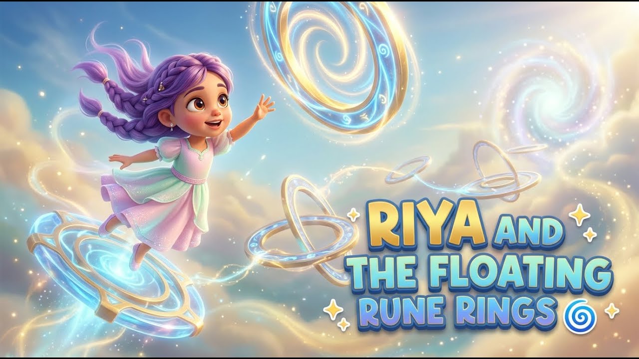 ✨Riya and the Sky Puzzle Rings – The Island That Floats on Magic🌀 | 