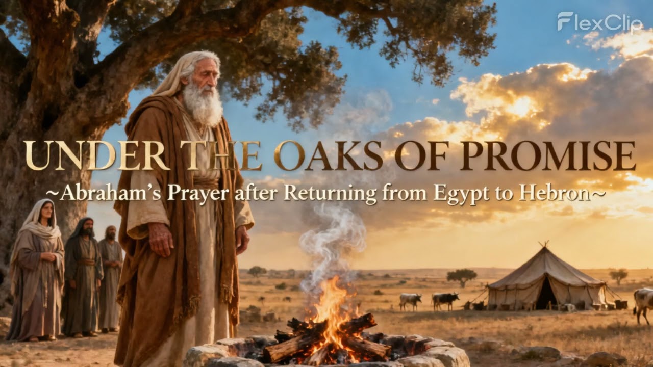Under the Oaks of Promise - Abraham’s Prayer After Returning from Egypt  #Genesis13 #Abraham