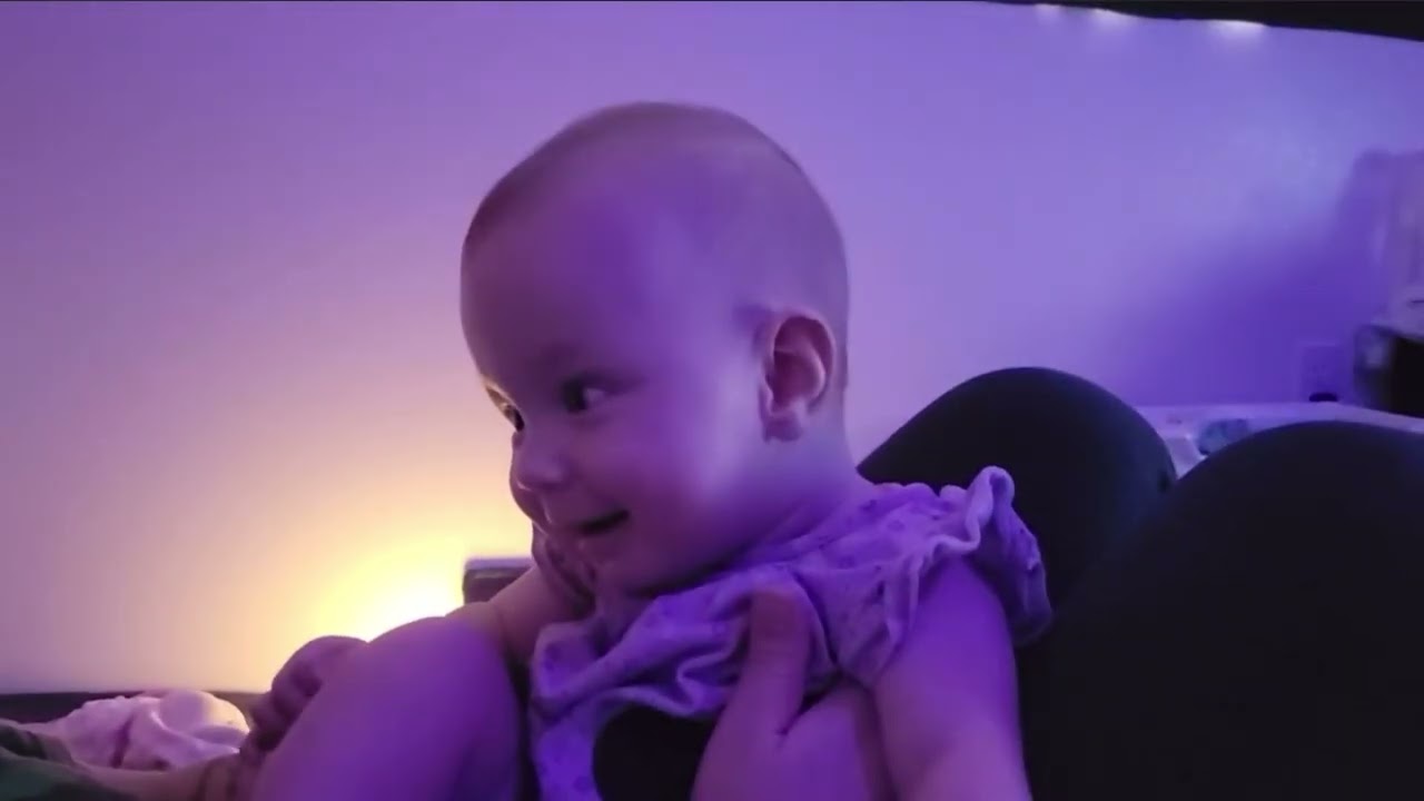 Baby Girl Laughing And Giggling!