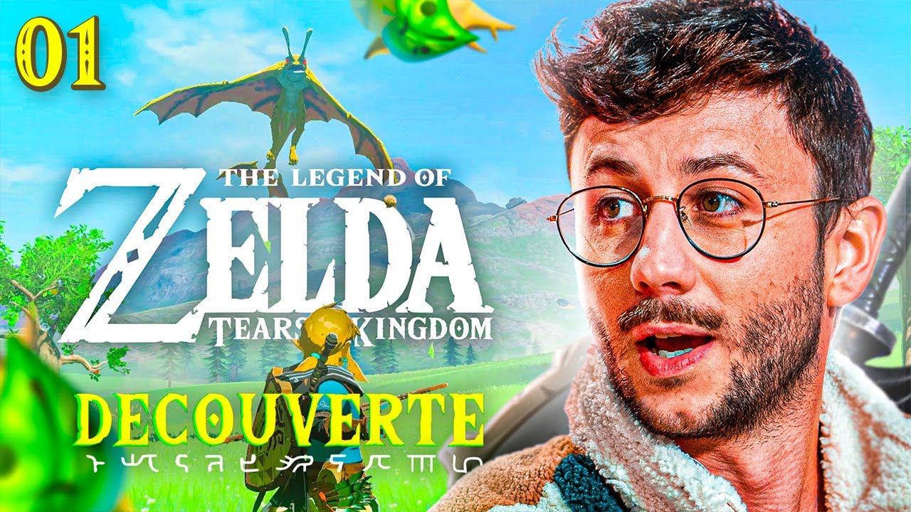 4 ans que j'attends ce jeu ! D&eacute;couverte Zelda Tears Of The Kingdom #01 - Ponce Replay 12/05/2023