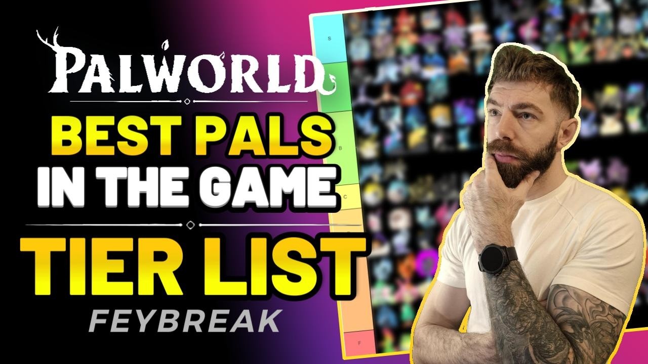 I Rank EVERY Pal In Palworld in the ULTIMATE Tier List