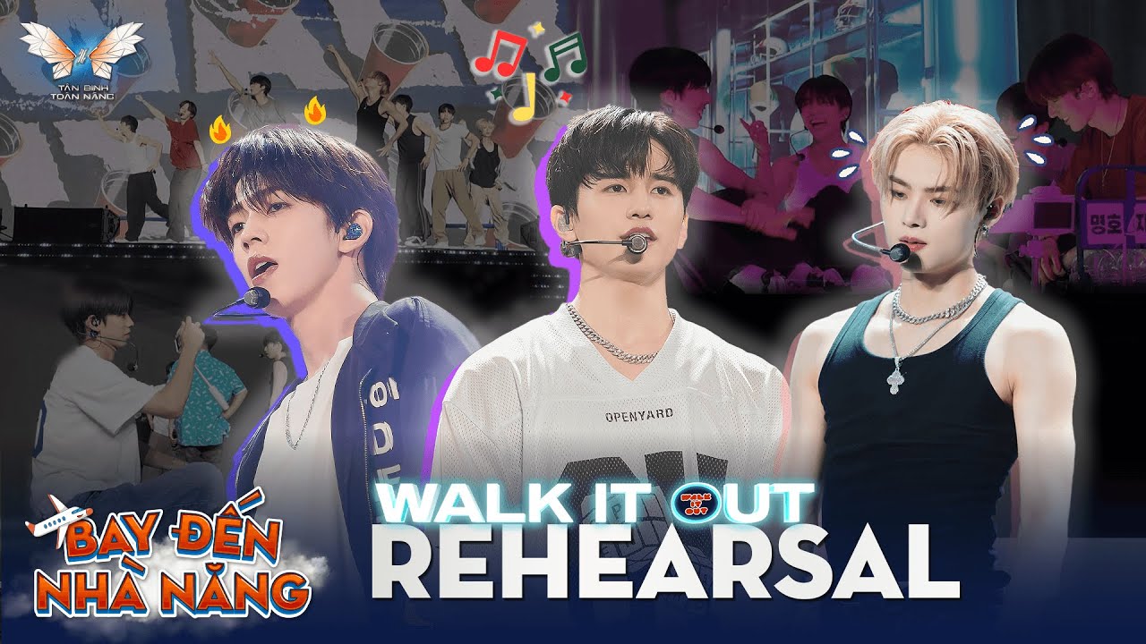 BTS | 8TURN REHEARSAL WALK IT OUT, LOẠT KHOẢNH KHẮC NÔ ĐÙA, TÁM CHUYỆN CƯNG CỰC