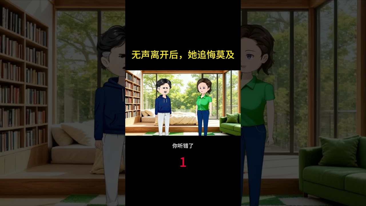 无声离开后，她追悔莫及 #热点小助手 #情感 #小说