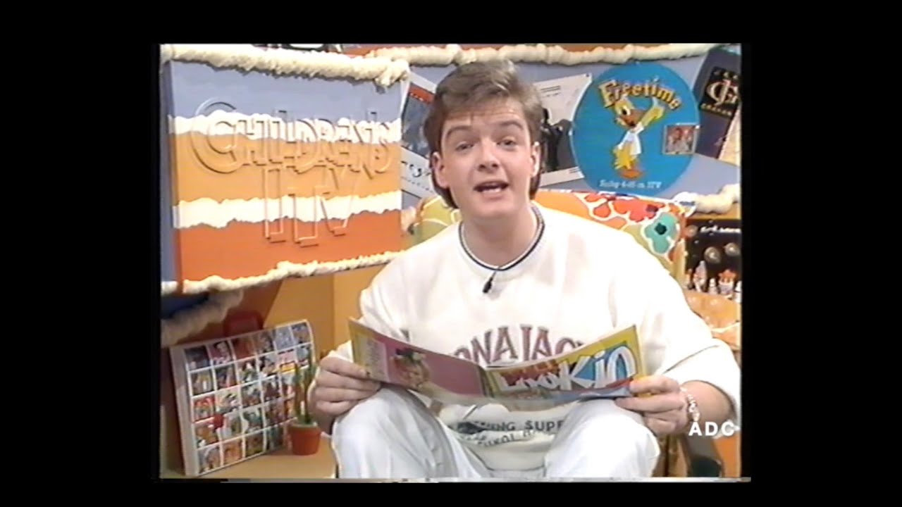 Thames slide, trailer, adverts, announcer Mark Lipscomb & CITV Mark Granger 10th January 1989 2 of 2