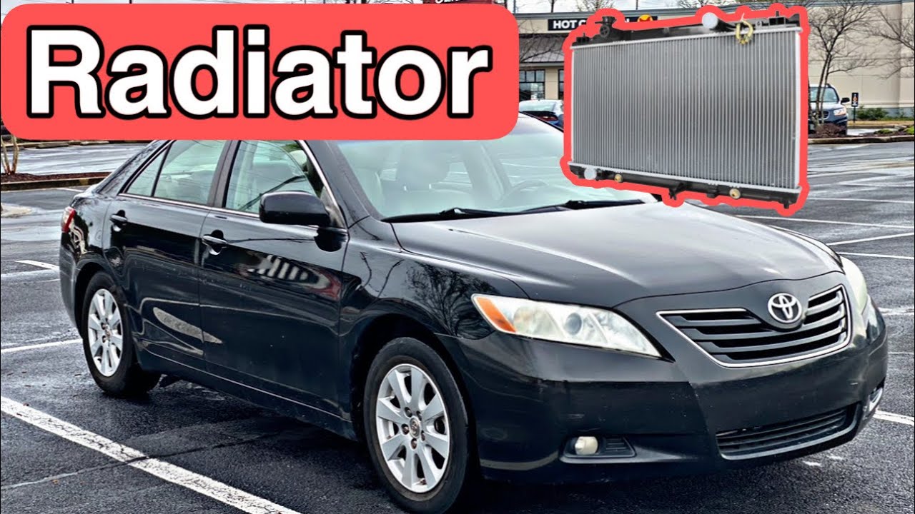 Замена радиатора Toyota Camry 2.4L 2007 - 2011