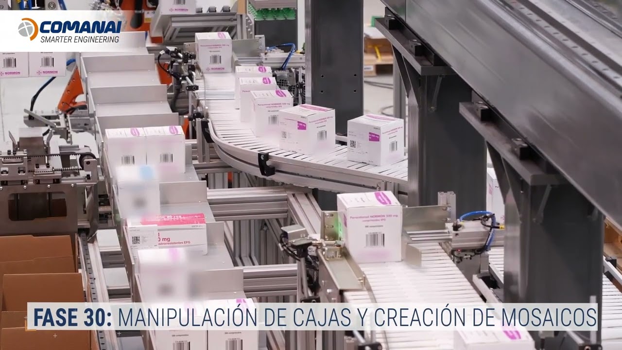 COMANAI R BOX Línea robotizada de reencajado · 9