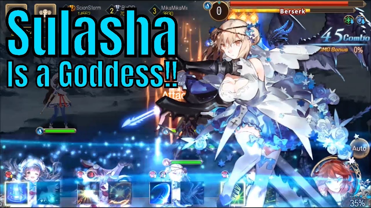 Tales of Erin Sulasha is a Goddess lvl 100 and +10
