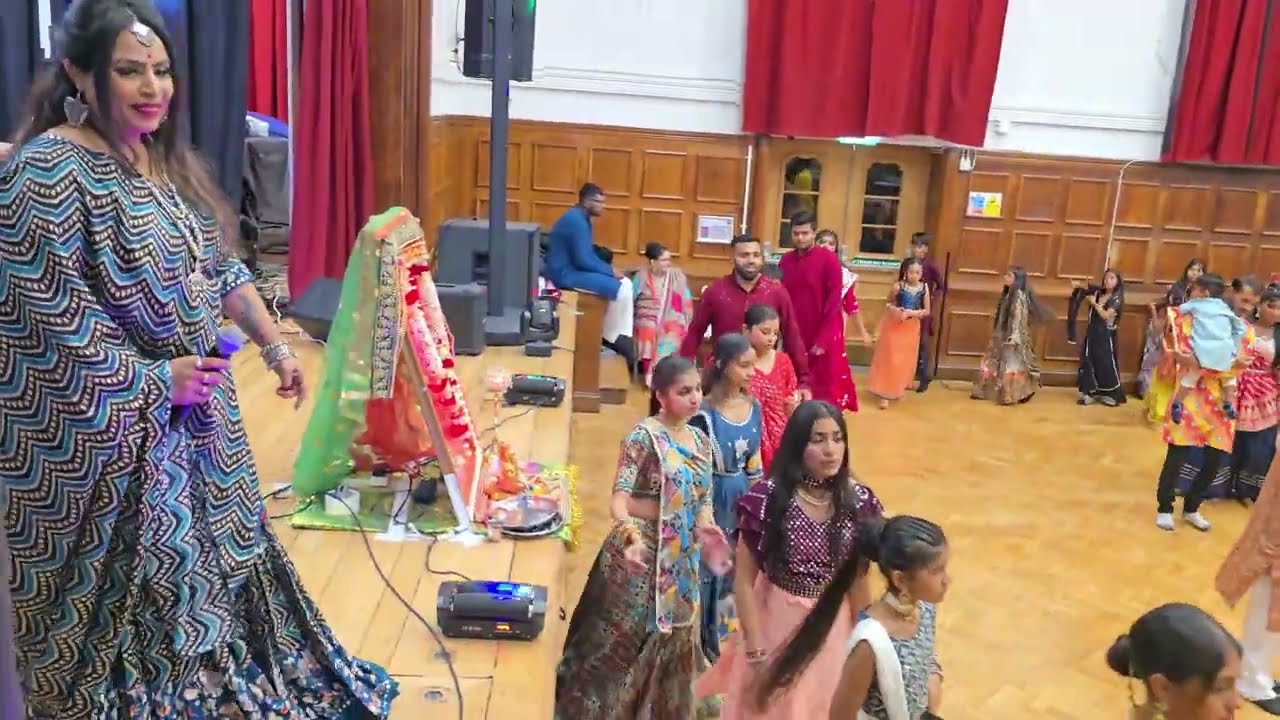 London Wembley Navratri day 8 || @tiyanshfamily 